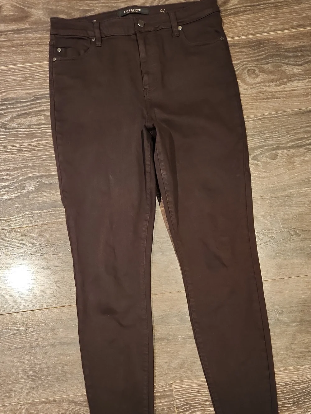 ❤ LIVERPOOL JEANS COMPANY HIGH RISE ANKLE SKINNY JEANS, 12 (31)